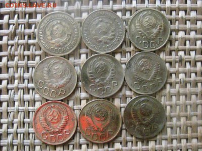 3 копейки, 9шт. 1930-1957г. Без повтора. До 18.08.2015г. - 17 и18 031.JPG