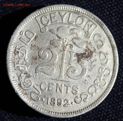 С 1 руб. БРИТ. ЦЕЙЛОН 25с 1892г. ВИКТОРИЯ до 18.08 - IMG_7213.JPG