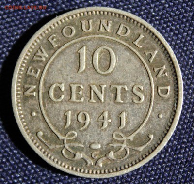 С 1 руб. НЬЮФАУНДЛЕНД 10с 1941г. ГЕОРГ-VI  до 18.08.15г. - IMG_7211.JPG