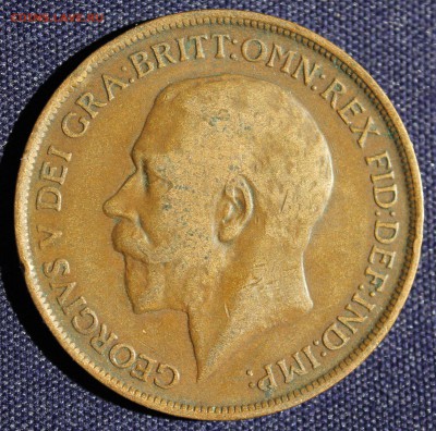 С 1 руб. БРИТАНИЯ 1 пенни 1912г. ГЕОРГ-V  до 18.08.15г. в 22 - IMG_7158.JPG