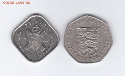 Джерси 1 фунт и 50 пенсов - оценка для продажи - 99