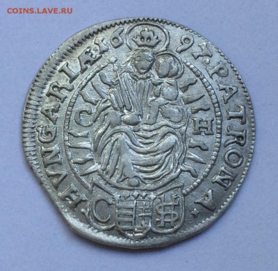 3 крейцера 1697, Венгрия до 16.08.15 - лео1