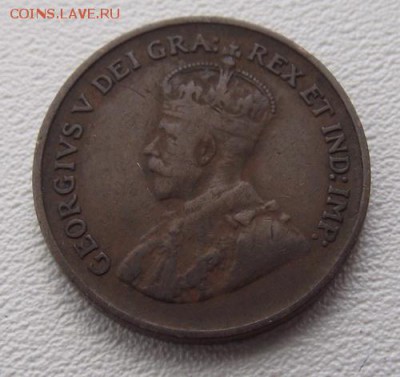 С РУБЛЯ Канада 1 цент 1928 До 15.08.15 в 22:00 МСК - DSCF8359