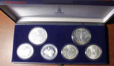 Набор Олимпиада 80 Серебро Пруф+9 монет(варианты) - _MG_1081.JPG