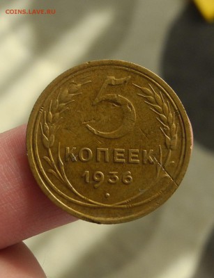 5 копеек 1936 г и 5 копеек 1939 г - DSCN7477