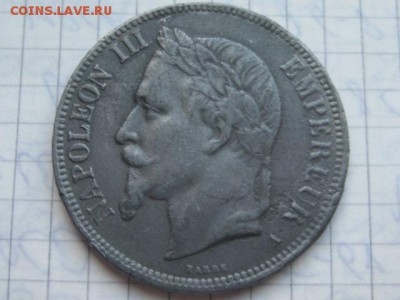 5 франков 1867 Франция (фальшивка или копия) - IMG_2669.JPG