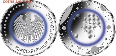НОВОСТИ - Germany-2016-5-euro-Planet-Erde