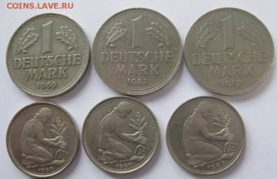 ФРГ-ГДР 18 монет 1950 - 1990 гг 1 пф -1 марка до 16.08 22-00 - IMG_9677.JPG