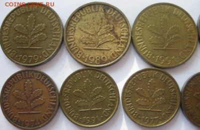 ФРГ-ГДР 18 монет 1950 - 1990 гг 1 пф -1 марка до 16.08 22-00 - IMG_9682.JPG