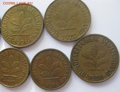 ФРГ-ГДР 18 монет 1950 - 1990 гг 1 пф -1 марка до 16.08 22-00 - IMG_9683.JPG