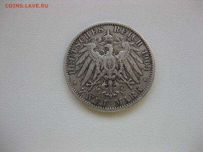 ПРУССИЯ,2 марки 1904А(Вильгельм II)!до 16.08.2015 - IMG_7028.JPG