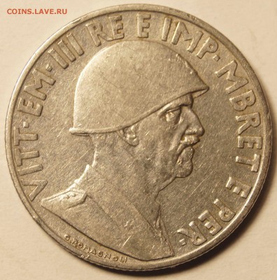 Албания под Италией 1 Лек 1939 до 20.08 в 22:00 - 1Лек1939_1.JPG