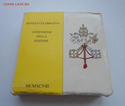 ВАТИКАН 500 лир 1998 КОРОБКА+СЕРТИФИКАТ 16.08 22:00 - DSC00949.JPG