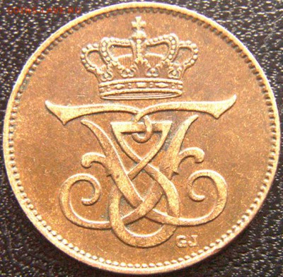 Дания_2 эре 1912. Отличное качество; до 15.08_22.00мск - 9724