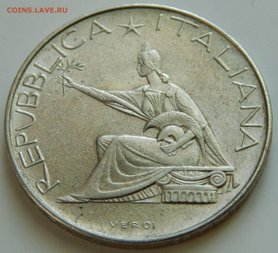 Италия 500 лир 1961 Колесница, до 21.08.15 в 22:00 МСК - 4240