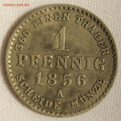 С 1 руб. ГЕРЦОГСТВО АНХАЛЬТ 1 пфенниг 1856г.  до 19.08.15 - IMG_6871.JPG