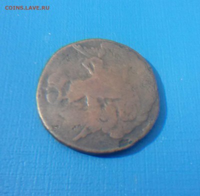 Перечекан 2 копейки 1757 года - 57а