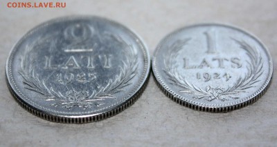 2 Лат 1925 г хорошие с 200р до 20.08.2015 в 22:00 - IMG_7501.JPG
