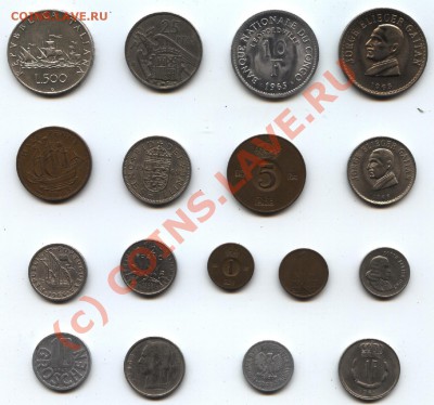 Иностранные монеты 1965г. - 1965