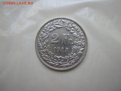 2 франка Швейцария 1944 до 19.08.15 - IMG_7239.JPG