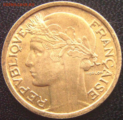 Отличный французский франк 1938; до 17.08_22.08мск - 9956