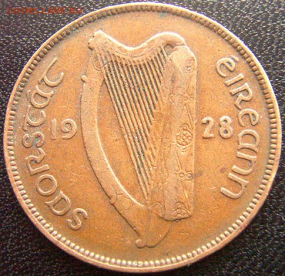 Ирландский пенни 1928; до 17.08_22.10мск - 9958