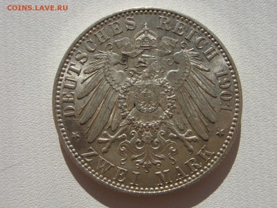 Германия Пруссия 2 марки 1901 200 лет королевства до 20.08 - IMG_5149