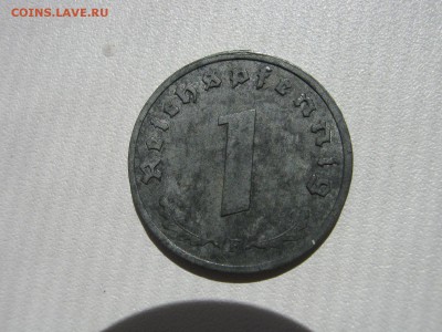 Германия оккупация 1 пфенниг 1945 F до 20.08 22:10 - IMG_5216