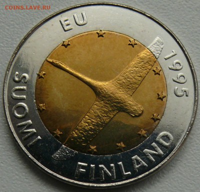 Финляндия 10 марок 1995 Биметалл АЦ до 19.08.15 21.30 мск - P1190666.JPG
