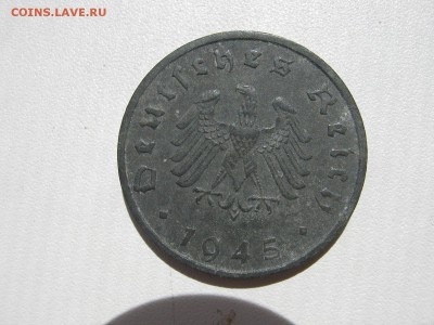 Германия оккупация 10 пфеннигов 1945 F до 20.08 22:10 - IMG_5207