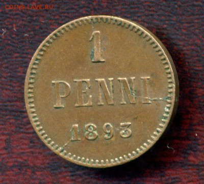 1 пенни 1893 г. до 24.08.15. 22-00 мск. - 1 п.1893.р