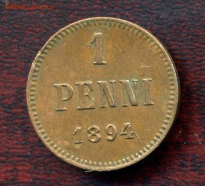 1 пенни 1894 г. до 24.08.15. 22-00 мск - 1 п.1894.р