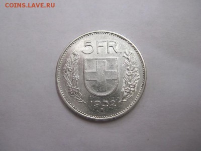 5 франков Швейцария 1932 до 21.08.15 - IMG_7365.JPG