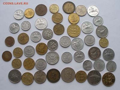 50шт. иностранных монет с рубля до 23.08 - 2.JPG