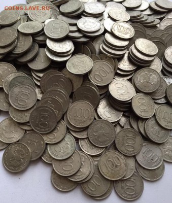 100 рублей 1993г. 390 штук!!!! До 19 августа в 22:00 - 3