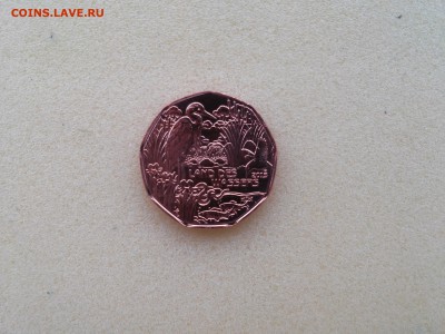 5 евро Австрии 2013 г. - Страна воды до 22.08.2015 г. - Цапля 1