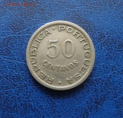 Португальское Кабо Верди 50 сентавос 1949 до 21.08 - DSC01243.JPG