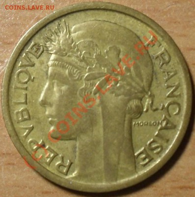 Франция, 1 франк, 1938 г. до 11.08.10 22:00 - SDC10636.JPG