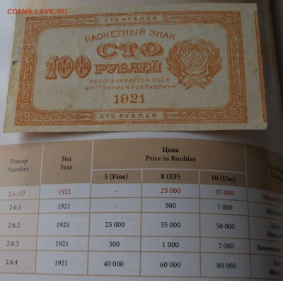 100,100,250,500 руб. 1921г. до 21 августа в 22:00 - DSCF2543.JPG
