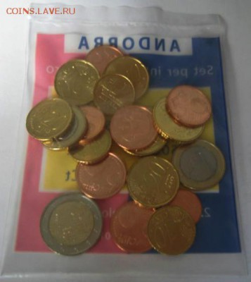 Монеты Евро Андорры - Andorra-Starterkit-
