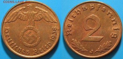 5 RM 1934 Е                        (кирха без даты) - оценка - 2 1938 J.JPG
