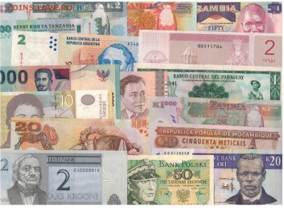 100 иностранных бон пресс подборка А1 до 24.08.15 в 22.00мск - Изображение 001