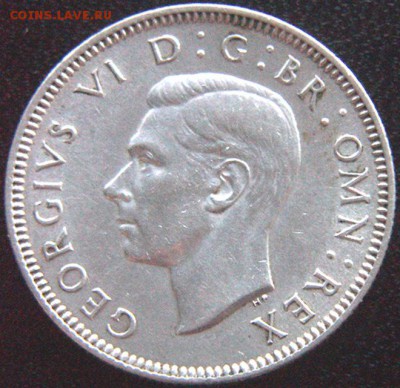 Серебряный британский шиллинг 1938; до 21.08_22.48мск - 9647