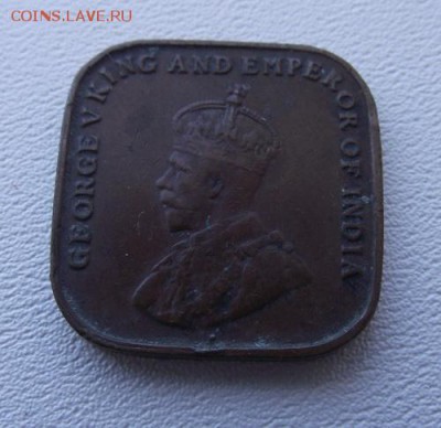 С РУБЛЯ Стрейтс-Сетлментс 1 цент 1920 До 22.08.15 в 22:00 МС - DSCF8428