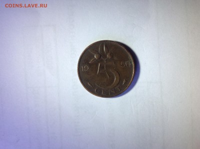 Помогите пожалуйста с оценкой 5 центов 1950 года - image