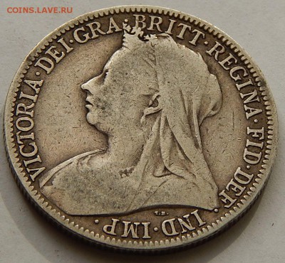 Великобритания 1 флорин 1900 Виктория, до 27.08.15 в 22:00 М - 4898