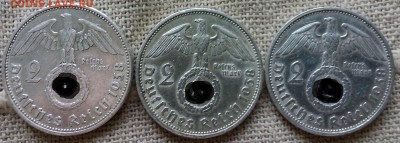 2 рейхсмарки 3шт. "А"1938г. с 200р. до 23.08.2015 22-00 МСК - IMG_20150820_153110