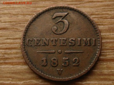 Ломбардия и Венеция 3 чентезимо 1852 до 24.08.15 в 21.00М - IMG_8371