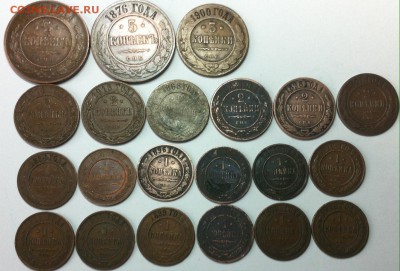 5копеек 1911,1876. 3 копейки 1900. 2 копейки 1914,1913,1868,1882,1898,1901. 1 копейка 1894,1914,1896,1911,1881,1912,1914,1911,1899,1900,1910,1912 - image