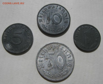 3 рейх 1,5,10,50 пфеннигов 1941-1942 гг. ПРЕДПРОДАЖНЫЕ. - 026.JPG